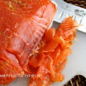 Citrus Cured Salmon (Gravlax)