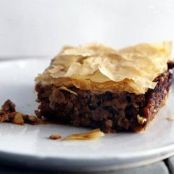 EGGPLANT & WALNUT PHYLLO PIE