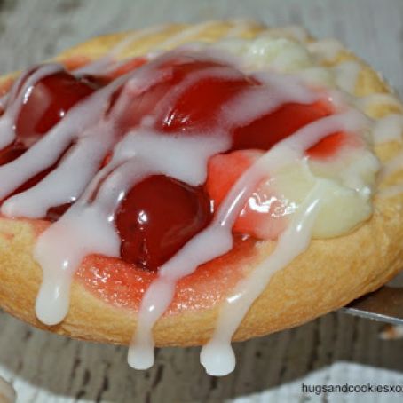 Cherry Cream Cheese Danish