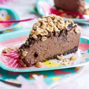Nonnie’s 5-Ingredient Chocolate and Peanut Butter Ice Cream Cake.