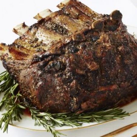 Rosemary-Salted Standing Rib Roast