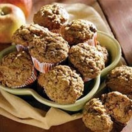 Apple Cinnamon Whole Wheat Muffins