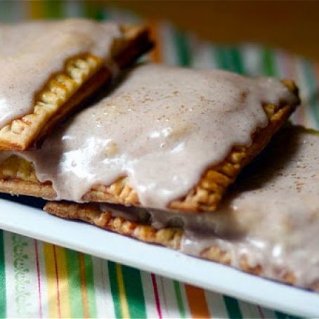 Apple Pie Pop Tarts with Cinnamon Glaze