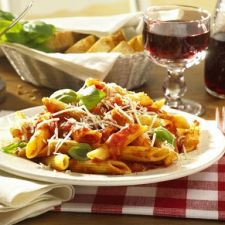 Penne Pasta with diced tomato and fresh Ricotta cheese     (Olive Garden)