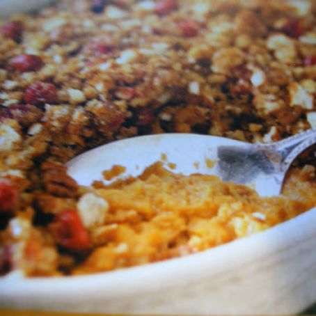Pretzel-Topped Sweet Potatoes