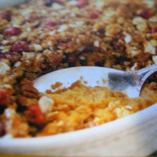 Pretzel-Topped Sweet Potatoes