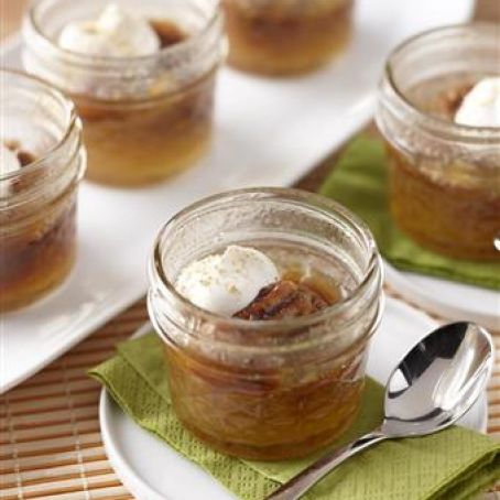Mini Pecan Pies in a Jar