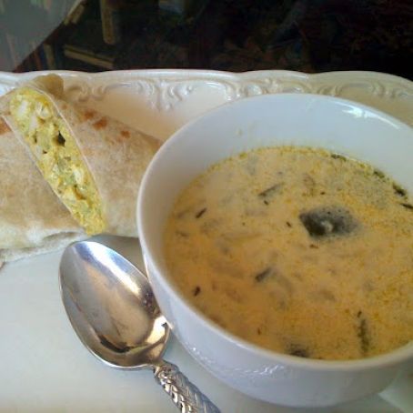 Curried Chicken Wraps