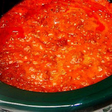 Crock Pot Pizza Fondue