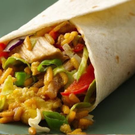 Asian Chicken Wraps