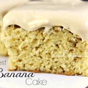 The Best Banana Cake
