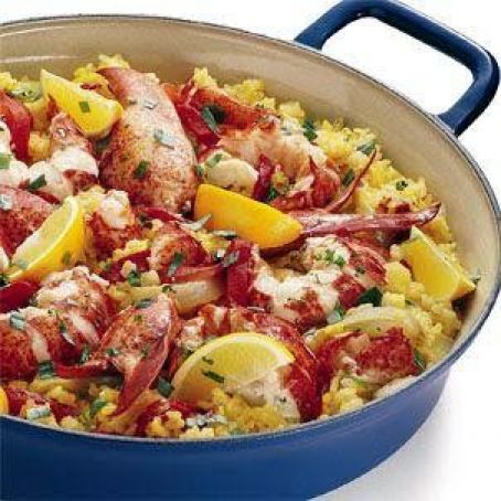 Lobster Paella