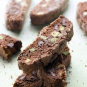 Chocolate-Pistachio Biscotti