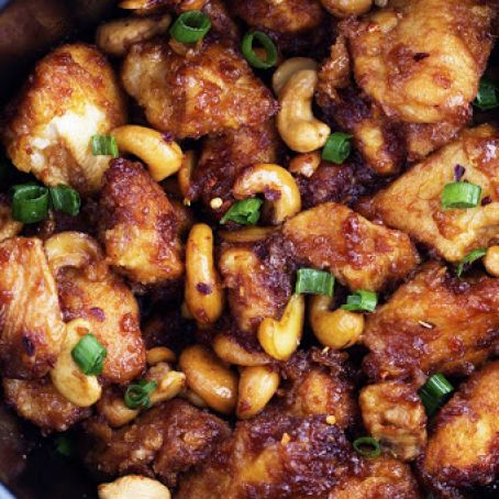 Slow Cooker Cashew Chicken