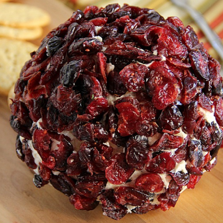 Cranberry White Cheddar Cheese Ball