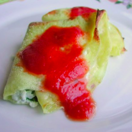Ricotta Tomato Crepe
