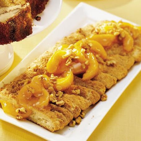 Bisquick Peaches & Cream Coffee Cake