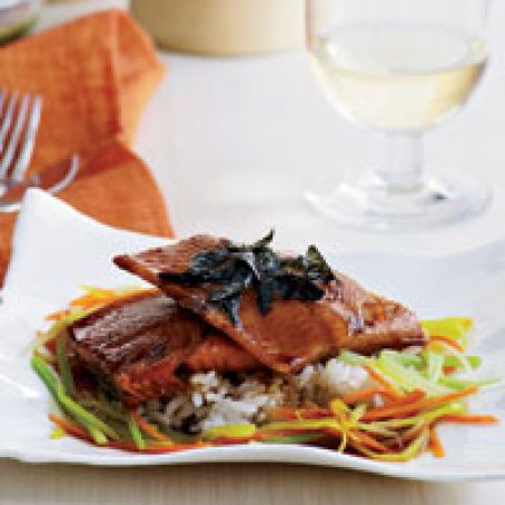 Japanese-Style Trout with Dashi