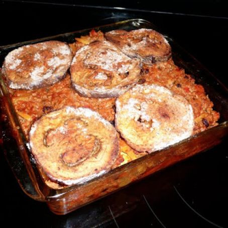 Moussaka (a lighter, *delicious* version)