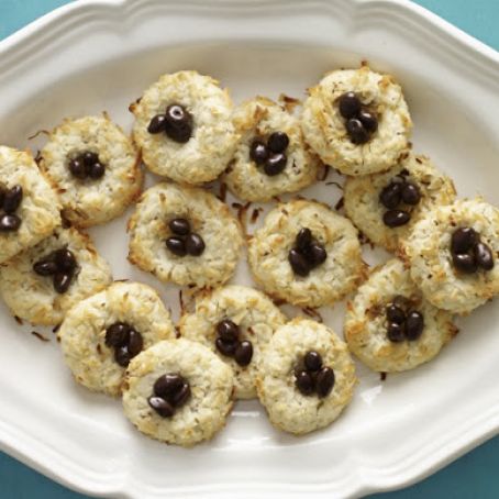 Coconut-Almond Cookie Nests Recipe