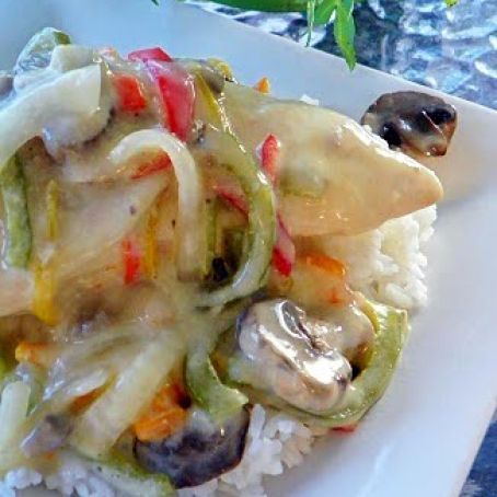 Slow Cooker Sweet Pepper Chicken