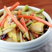 Asian Broccoli Slaw (with Sriracha!)