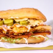 Karissa Cooney's Spicy Chicken and Slaw Sandwich