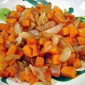 Spice Roasted Butternut Squash and Onions