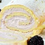 Rolled Vanilla Sponge Cake