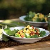 Corn and Tomato Salad with Lemon Dressing