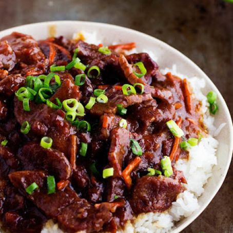 Slow Cooker Mongolian Beef
