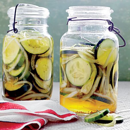 Icebox Cucumber Pickles
