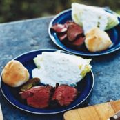 Iceberg Wedges with Ranch Dressing