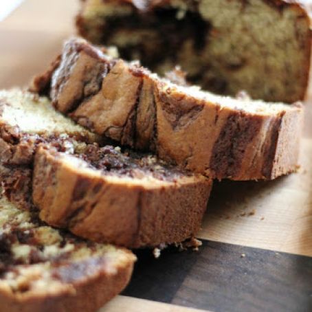 NUTELLA BANANA BREAD