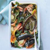 Herb-Marinated Peppers and Tuna