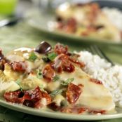 Slow Cooker Chicken in Creamy Sun-Dried Tomato Sauce