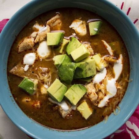Mexican Tortilla Soup (Sopa Azteca)