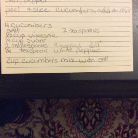 Cucumber Salad (Pam Hartough) -2