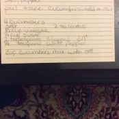 Cucumber Salad (Pam Hartough) -2