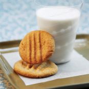 Easiest Peanut Butter Cookies, GF