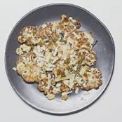 Roasted Cauliflower with Capers and Parmesan