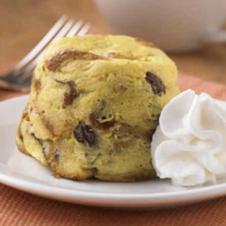 Cinnamon Raisin Bread Pudding-in-a-Mug