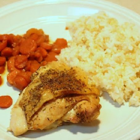 Crispy Tender Baked Chicken Thighs