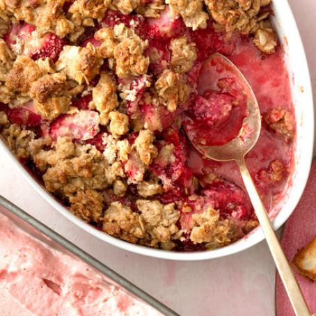 Strawberry Crumble