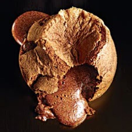 Molten Bittersweet-Chocolate Cake