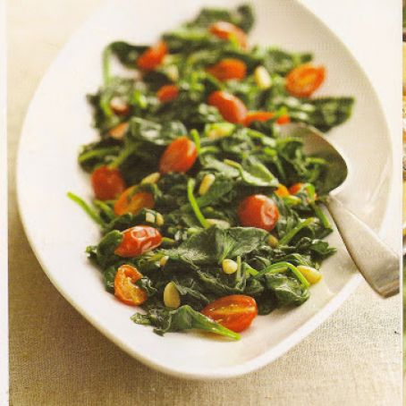 Spinach & Tomatoes