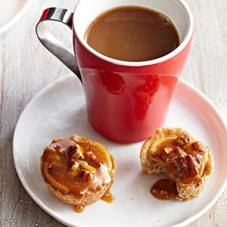 Caramel-Pecan-Pumpkin Cheesecake Bites