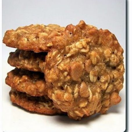 Peanut Butter Banana Oatmeal Cookies