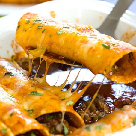 Beef Enchiladas
