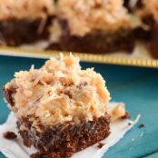 German Chocolate Brownies